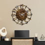 Wallity Reloj de Pared de Metal Decorativo Multicolor
